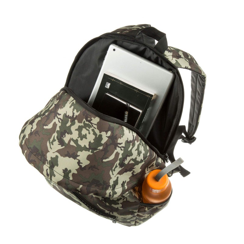 ZIPIT Grillz Backpack for Boys Elementary School & Preschool, Cute Book Bag for Kids, Sturdy & Lightweight (Green Camo) - Image 4
